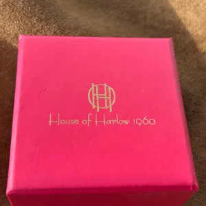House of‎ Harlow 1960 Set of 3 Gold Tone Hoop Earrings Lead Safe Nickel Free thumbnail 4