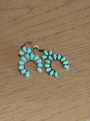 Western Turquoise Boutique Earrings thumbnail 2