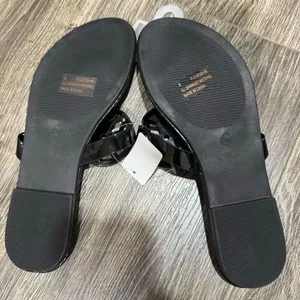 Bamboo Black Sandals thumbnail 2