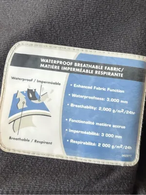 Columbia Waterproof Black Jacket thumbnail 4
