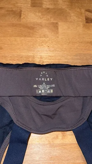 Varley Brown And Black Sports Bra thumbnail 3