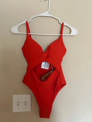 Billabong One-Piece Swimsuit red thumbnail 2