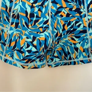 Offline by Aerie Printed Bike Shorts Size Small Blue thumbnail 8