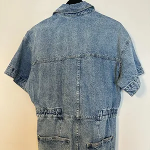 FREE PEOPLE x We The Free Marci Cuffed Shortall in Wash Marrakesh Size Large NWT thumbnail 10