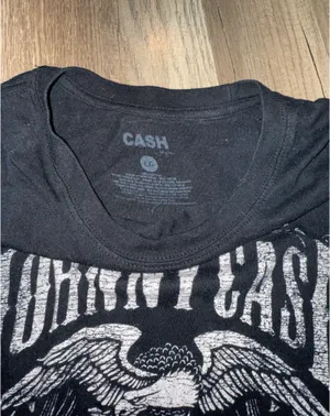 Johnny cash graphic tee Black Size L thumbnail 2