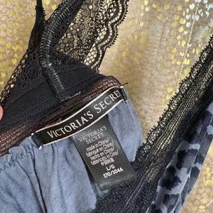 Victorias Secret Black Gray Cheetah Racerback Soft Nightgown Large NWOT thumbnail 4