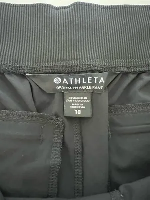 Athleta Women's Brooklyn Mid-Rise Ankle Tapered Leg Pant Athleisure Pull-On‎ thumbnail 3