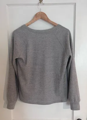 Abercrombie Grey Sweater V-Neck Small thumbnail 5
