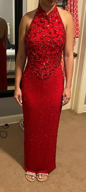 Alyce Designs Formal/prom beaded dress thumbnail 1
