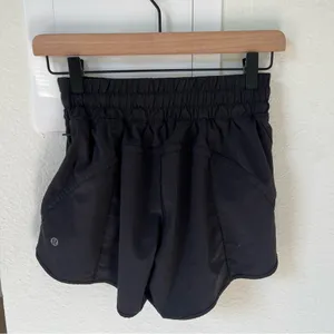 Lululemon Track That Shorts 5" in Black thumbnail 5