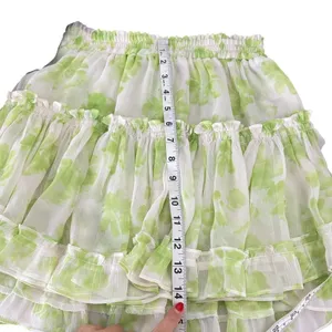MISA Los Angeles Marion Skirt‎ Honeydew Blossom thumbnail 11
