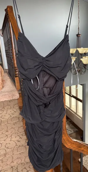 Lulus Black Mini Dress thumbnail 1