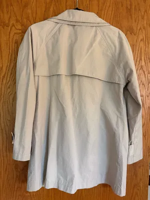 Noize Light Beige Trench Coat with Button Details Tan thumbnail 5