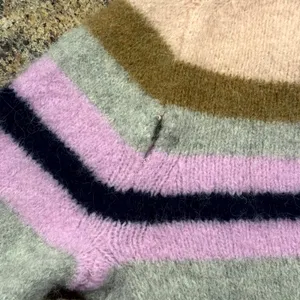 Point Sur J Crew Sweater Alpaca Merino Wool ASO Cottage Preppy Stripe Medium thumbnail 5