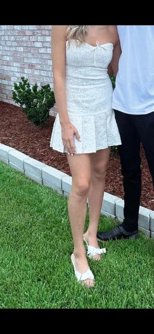 grad dress White thumbnail 4