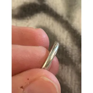 ring band sterling silver 925 beautiful unique size 5 1/4 thumbnail 2