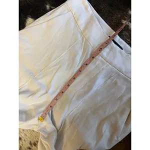 Alice + Olivia Classic White Wide Leg Trousers Size 4 thumbnail 5