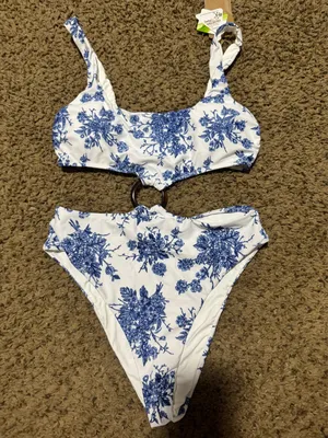 Berlook one Peice Blue Size M thumbnail 1