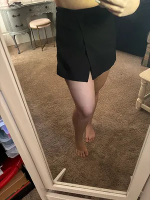 Zara black skort  thumbnail 4