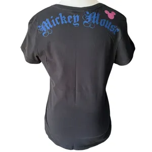 Walt Disney World Mickey Mouse‎ Black T-Shirt Super Star Disneyland XL thumbnail 5