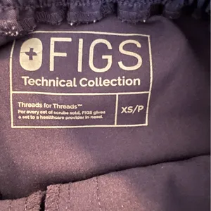 FIGS High Waisted Yola Skinny Cargo Pockets Women Size XS/P Blue PO 1356 thumbnail 10