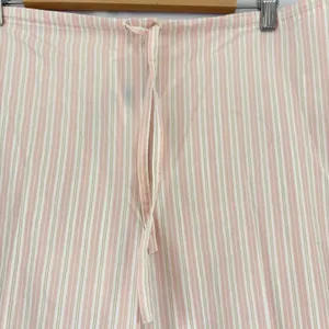 Ralph Lauren Pink Stripe Long Sleeve/Pants Button Up‎ Pajama Set Size XL NwT thumbnail 9