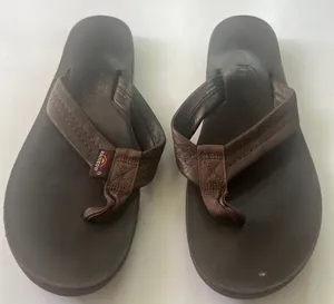 Rainbow Sandals Leather Sandals Single Layer thumbnail 1
