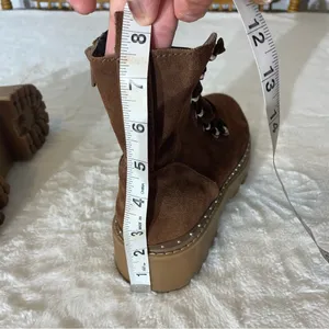 Steve Madden Brown Suede Boots thumbnail 12
