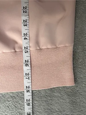 Lauren Ralph Lauren pale pink lightweight combination sweater sweatshirt preppy thumbnail 7
