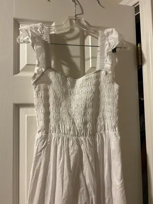 PaperMoon White midi dress thumbnail 3