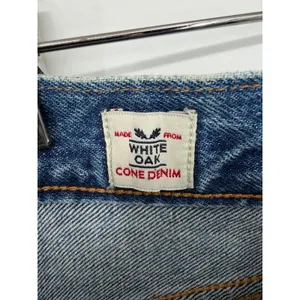 Levi's 501 Distressed Medium Wash High Rise Skinny Jeans White Oak Cone Denim 24 thumbnail 5