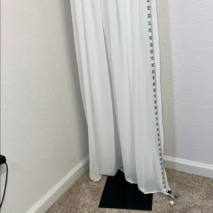 Elegant White Maxi Dress‎ thumbnail 6