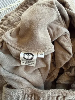 Madhappy Wide Leg Terry Sweatpants Local Optimist Group Brown Size XS thumbnail 7