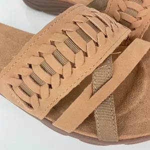 NWOT * EASY SPIRIT Linley Slide Sandals in Cognac - Size 6.5 thumbnail 4