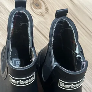 Barbour Wilton Padded Insole Rain Boots Black Women’s 5 thumbnail 3