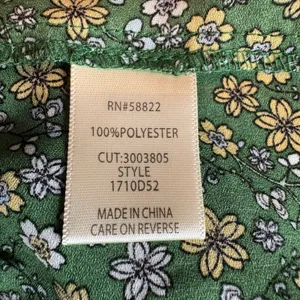 Max Studio Boho Floral Ruffle Collar Ties Tiered Mini Dress Sz M Peasant Hippie thumbnail 6