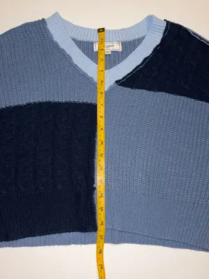 No Comment Color Block Sweater thumbnail 5