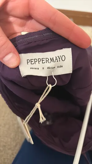 Purple Peppermayo Dress thumbnail 5