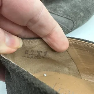 Franco Sarto Gray Suede Pardon Slip On Loafers Size 8 thumbnail 7