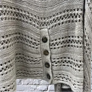 ALICE + OLIVIA Crotchet Draped Sweater Vest Medium thumbnail 6