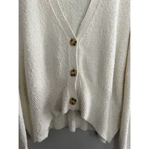 Free People Found My Friend Cardigan Ivory‎ Women's Size Small thumbnail 9