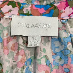 Sugarlips Vibrant Floral Mini Dress Size XS 100% Cotton thumbnail 13