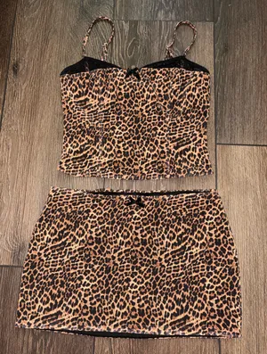 Edikted Cheetah Print set thumbnail 1
