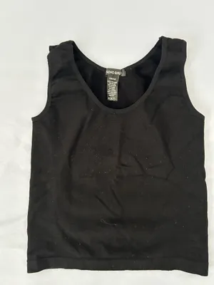 SOHO Girls Black Shapewear Tank Top – One Size thumbnail 1