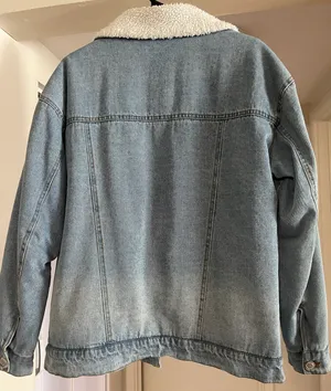 Angel Kiss Fuzzy Jean Jacket thumbnail 4