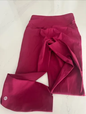 Lululemon‎ Base Pace High-Rise Tight 25" Red Merlot size 6 thumbnail 7
