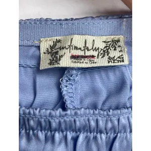 Intimately Free People women’s Ruched High Waist Micro Shorts size S Blue New thumbnail 4
