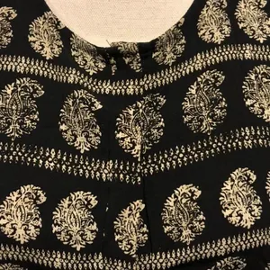 Madewell Black & White Paisley Tank Top thumbnail 2