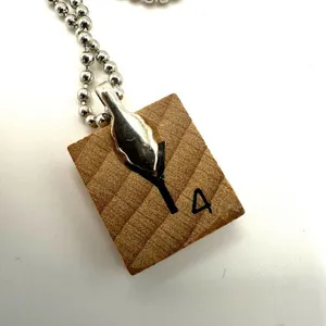 Alice in Wonderland drink me scrabble tile necklace thumbnail 10