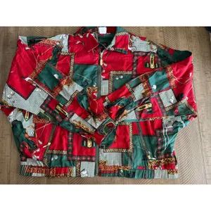 Vintage Tail Golf All-Over Print Full Zip Jacket 100% Brushed Cotton Size Medium thumbnail 9